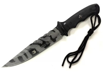BOWIE COLUMBIA MESSER MIT FESTER KLINGE JINLANG JAGD ANGELN SURVIVAL