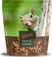 Volkman Seed Squirrel Gourmet Natural Mix Healthy Diet Food for Small Animal 4lb