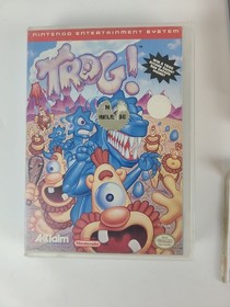 Trog (Nintendo Entertainment System, 1991) NES With Box And Reprinted Manaual