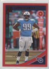 2018 Panini Donruss Press Proof Red Jurrell Casey #277 8an