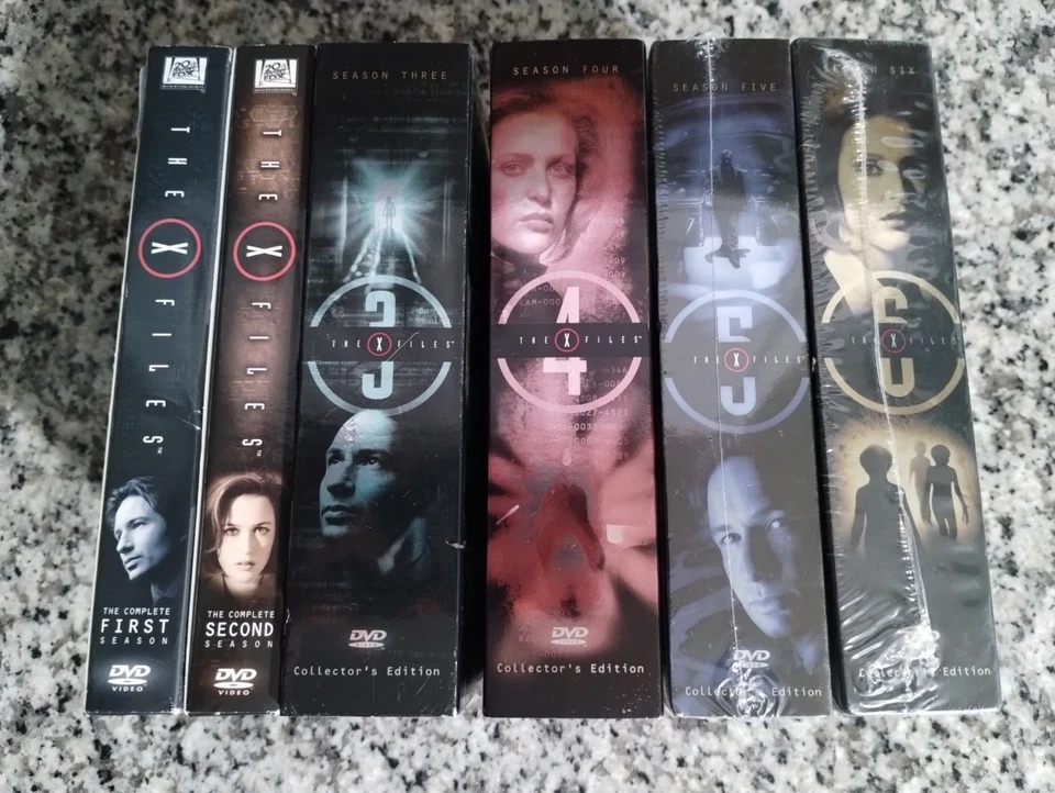 The X-Files: TV Series - Seasons 1-6. 1,2,3,4,5,6 DVD Lot Set Foto 3 de 4