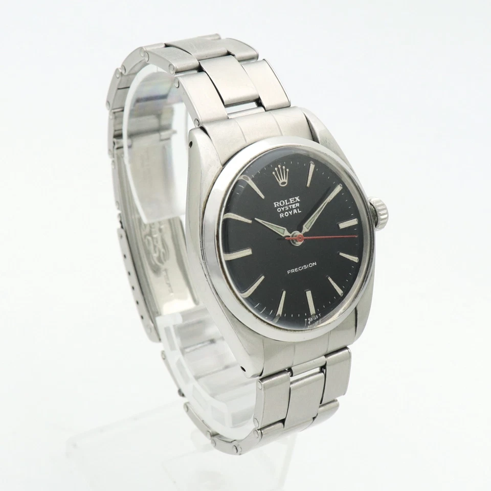 Rolex Oyster Precision Ref. 6426  Black Dial  1962 - Immagine 3 di 4