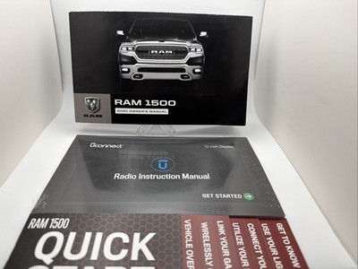 2021 Dodge Ram 1500 Owners Manual + Quick Start Guide