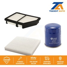 Air Cabin Engine Oil Filters (3 Total) Kit For Honda Civic HR-V KFM-100036