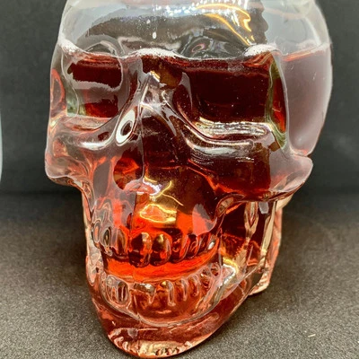 PARAGON STAR Skull Glass / Candle Holder 350ml / 12oz |Cocktail | Beer | Rum | Punch | Party
