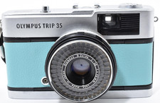     MINT OLYMPUS TRIP 35 Light Blue Point  Shoot 35mm Film Camera Japan 2716075