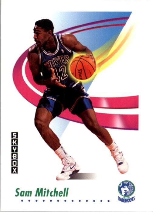 1991-92 SkyBox #171 Sam Mitchell - BSK