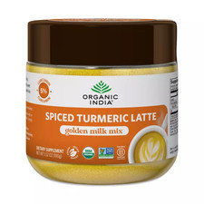 Organic India Golden Milk Mix, Spiced Turmeric Latte 3.5 oz