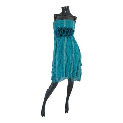 Azul Marino Fiesta Mini Vestido talla unica ''ELIZABETH''