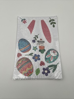 Easter Window Cling Decor 10 Sheets