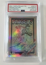 Shohei Ohtani #491 Prices | 2021 Topps Project 70 | Baseball Cards