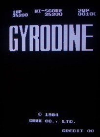 ~ Gyrodine 1984 Taito/Crux Co. Japan Arcade PCB Non Jamma RARE!!! ~
