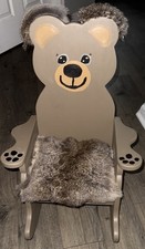 Unique Wooden Child  s Handmade Rocking Chair for Toddlers
