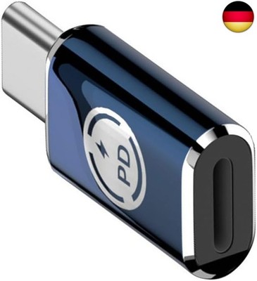 NFHK USB-C-Stecker auf 8P-Buchse, 27 W, 480 Mbit/s, Datenadapter, kompatibel