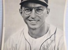 Mel Harter 1940's Cleveland Indians Team Issued Photo Vintage  — photo 3