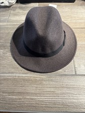 New All American Stetson Men s Hat XL- Charcoal Grey Wool