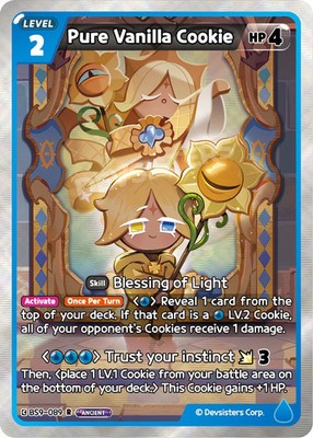 Pure Vanilla Cookie BS9-089 CookieRun Braverse Game of Truth and