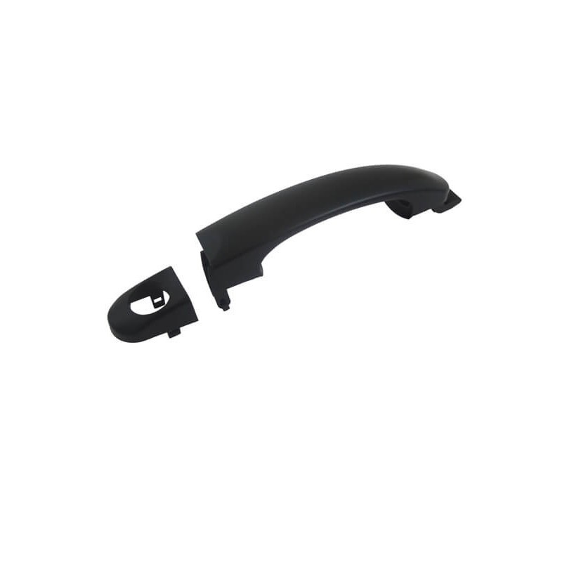 Poignée porte extérieure gauche VW Caddy plastique ABS apprêté pour remplacement pièce auto