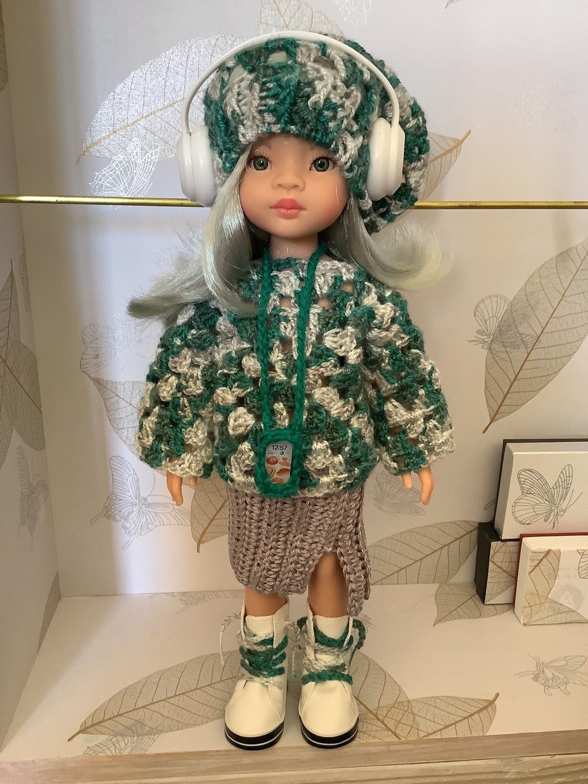 Poupée Liu Paola Reina Collector relookée customisée de 32 cm