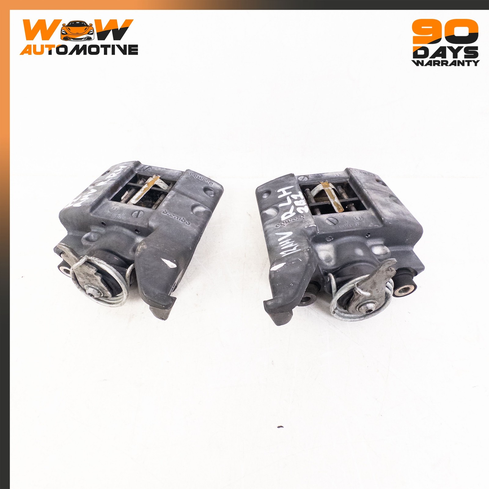 05-16 ASTON MARTIN V8 S VANTAGE DB9 REAR LEFT RIGHT BRAKE CALIPER SET OEM