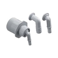 Haas 5014 Jenny Kondensatanschluss Schlauchnippel Dn 50 3X TüLle Ø 11, 14, 20 Mm