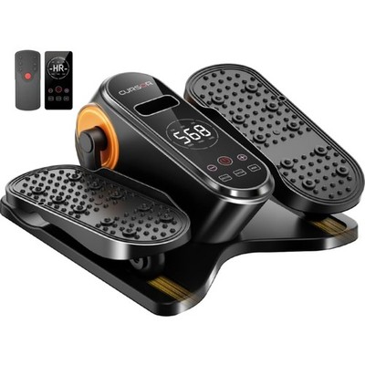 Under Desk Elliptical Machine Mini Pedal Exerciser 12 Speed Reverse