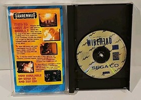 Dragon's Lair And Wirehead Sega CD Bundle Lot Of 2 Tested Complete W Manual CIB 