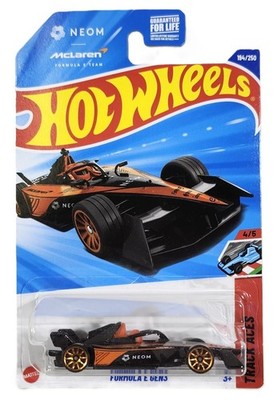 Hot Wheels Formula E GEN3 HYY56 Track Aces Series 4/5 1:64 Model Car 2025