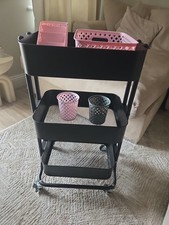 Beauty Trolly Excellent Condition. Come With Pink And Grey Trays