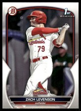 2023 Bowman Draft #BD-149 Zach Levenson St. Louis Cardinals