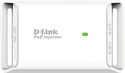 D-Link DPE-101GI Gigabit PoE Injector 1 Port Kat.5 Ethernet-Kabel 1m weiß