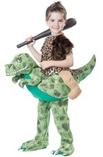Brand New Prehistoric Caveman Dinosuar Rider Toddler Costume