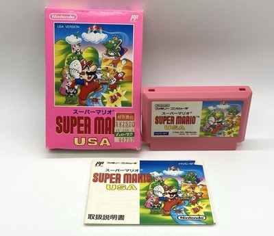 Complete Japanese Super Mario USA 2 Nintendo Famicom NES NTSC-J