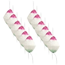 10 Pcs Mesh Gaslight Wick Mantle Rayon Lantern Wick Cover for Outdoor Tent