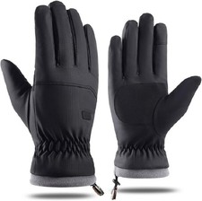 Winter Waterproof Skiing Gloves for Men Women, Cold Weather Windproof Gloves