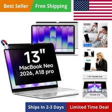 MacBook Neo Privacy Screen, Magnetic Privacy Screen Protector for 2026 A18 Pr...