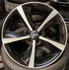 4 CERCHI IN LEGA 16" ORIGINALI AUDI A1 VOLKSWAGEN POLO USATI OTTIMI BICOLORE