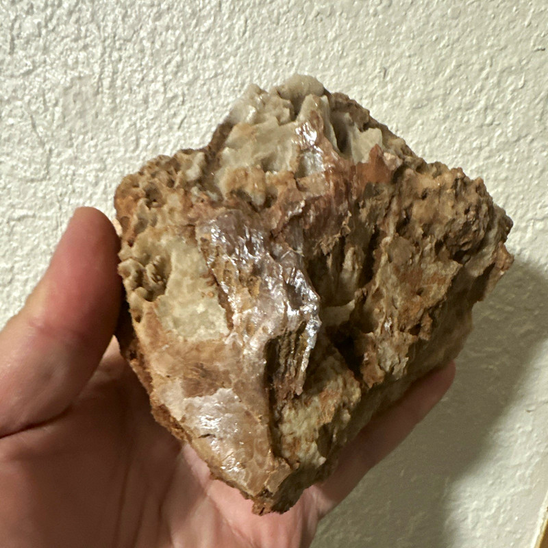 Natural Rough Calcite from bottomless lakes New Mexico