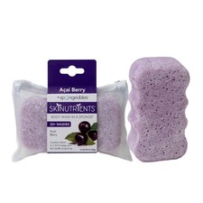 Spongeables Body Wash in a 20 Wash Sponge, Acai Berry, 1 Count