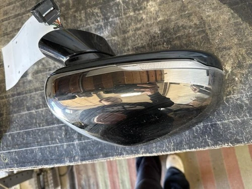 Passenger Side View Mirror Black Chrome Fits 18-19 STINGER 1924091