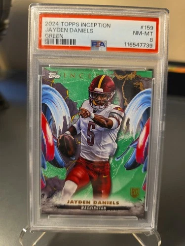 2024 Topps Inception - Jayden Daniels #159 Green (RC)