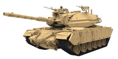 Mon Model 1/35 Idf Israelischer Kampfpanzer Magach 6B Gal Batash Plastikmodell M