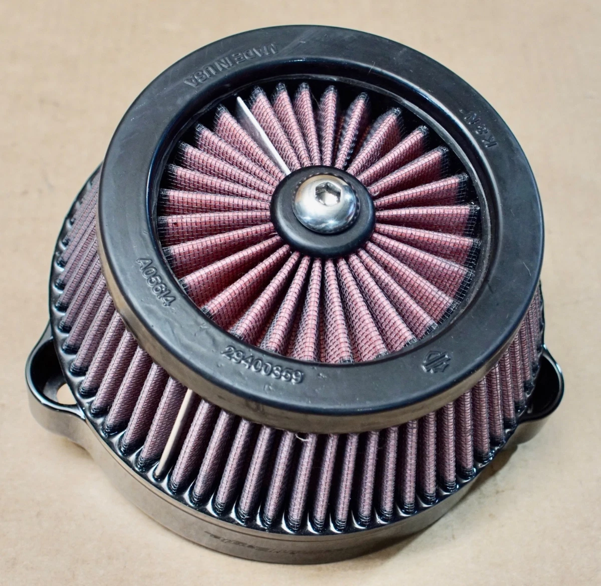 Filtro Aria Ad Alto Flusso Per Harley Sportster 1200 | Compatibile 1996-2022 Con Coperchio - 2