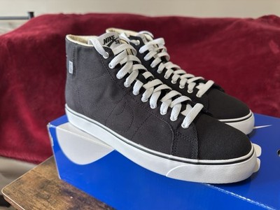 Nike SB Blazer Premium SE HUF Black White Chuck Taylor Inspired Deadstock Sz 9