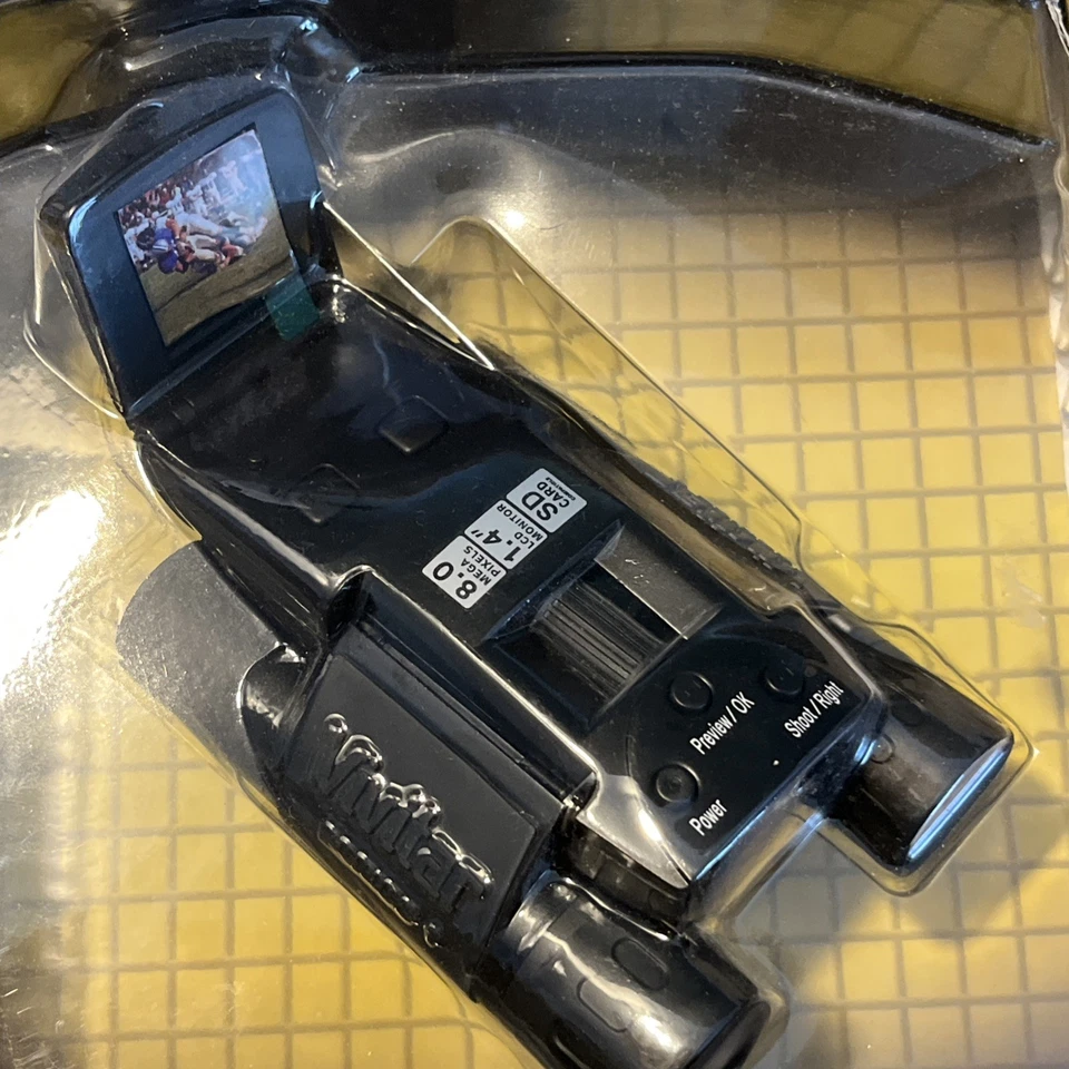 Vivitar 12x25 Digi-Cam Binoculars 8.0 Mega Pixel Camera VIV-CV-1225V NOS - Image 3 of 4