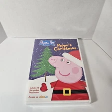 Peppa Pig Peppa’s Christmas DVD Nick Jr Holiday Episodes New Sealed Kids Show