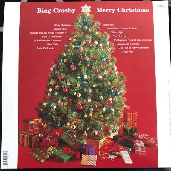 Bing Crosby Merry Christmas 180 Gram Red Vinyl LP New & Sealed - Image 2 of 3
