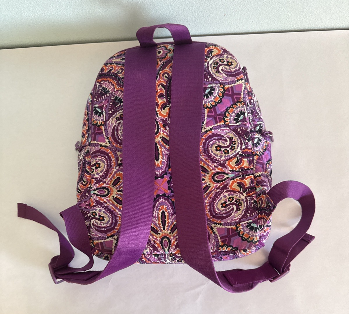 Vera Bradley Small Backpack Dream Tapestry Purple Retired  display picture 3