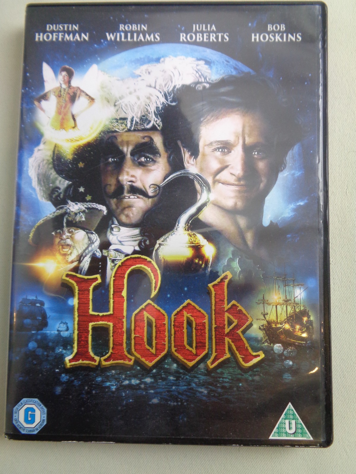 Hook DVD (2015) Dustin Hoffman, Spielberg (DIR) cert U