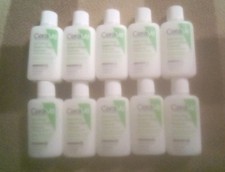 CeraVe - Hydrating Cream-To-Foam Facial Cleanser - 1oz Travel Size - Lot Of 10
